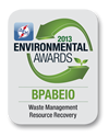 2013 Environmental Awards: Waste Management Resource Recovery